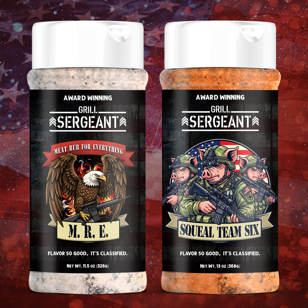 “The Full Arsenal” (M.R.E. + Squeal Team Six)