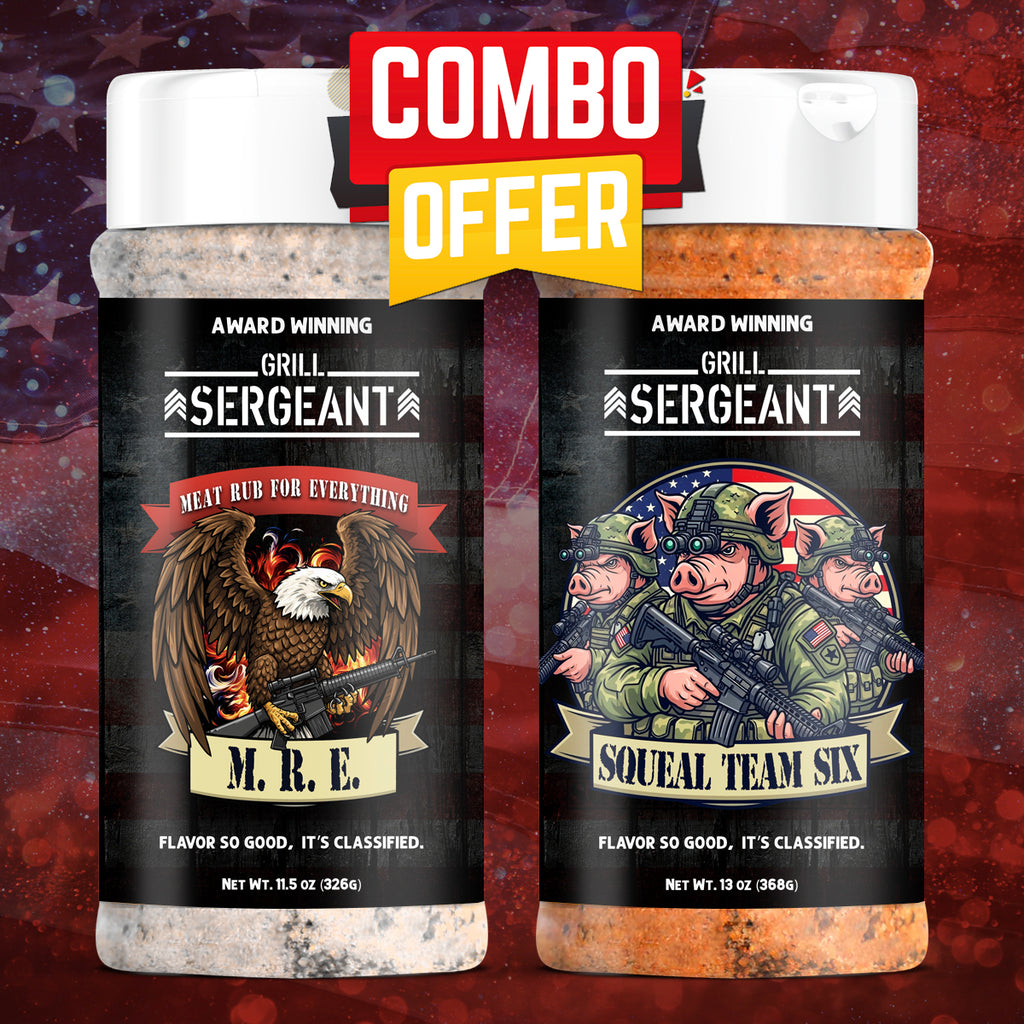 “The Full Arsenal” (M.R.E. + Squeal Team Six)